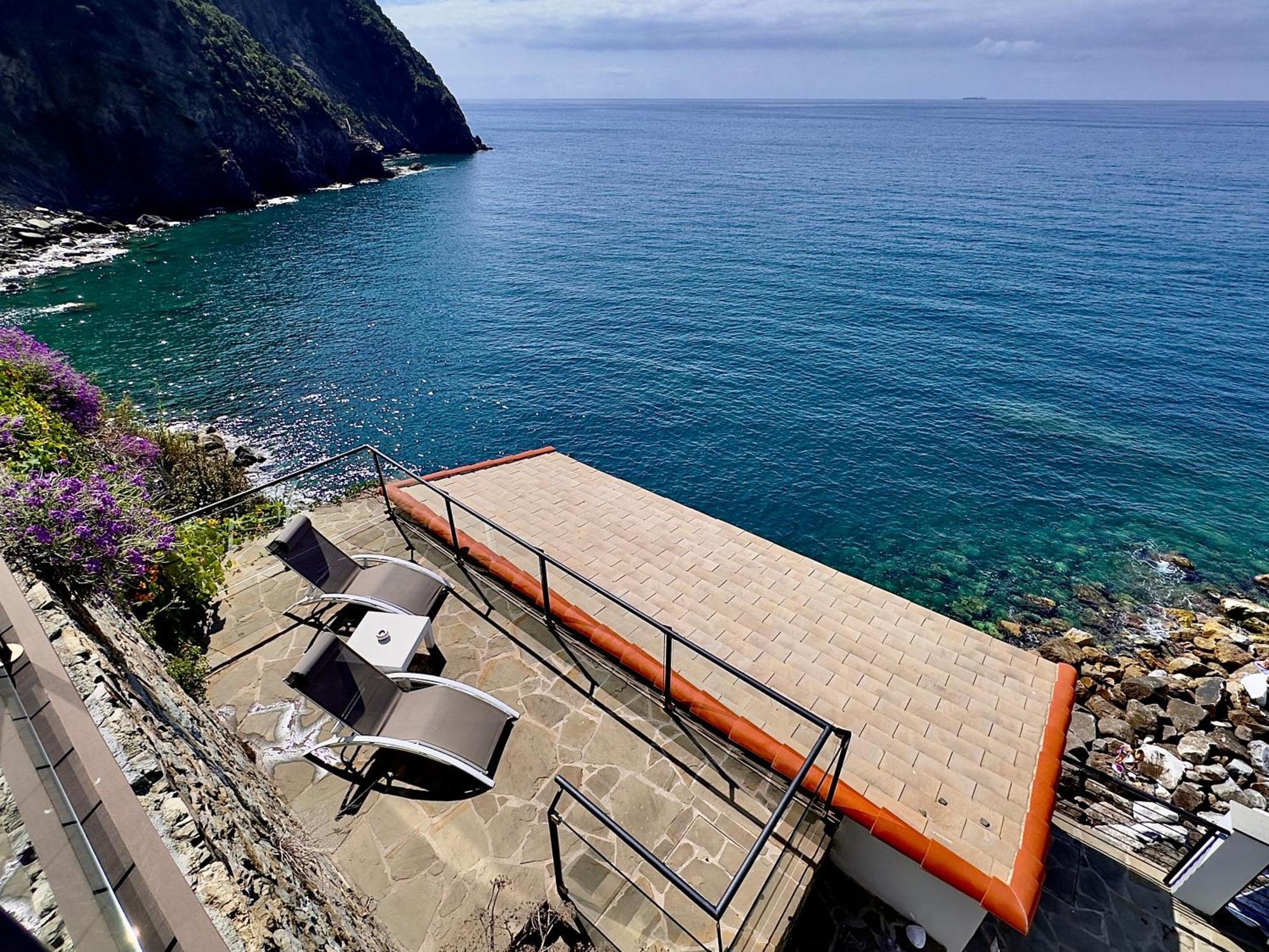 Crêuza de Mä Hotel Riomaggiore Exterior foto