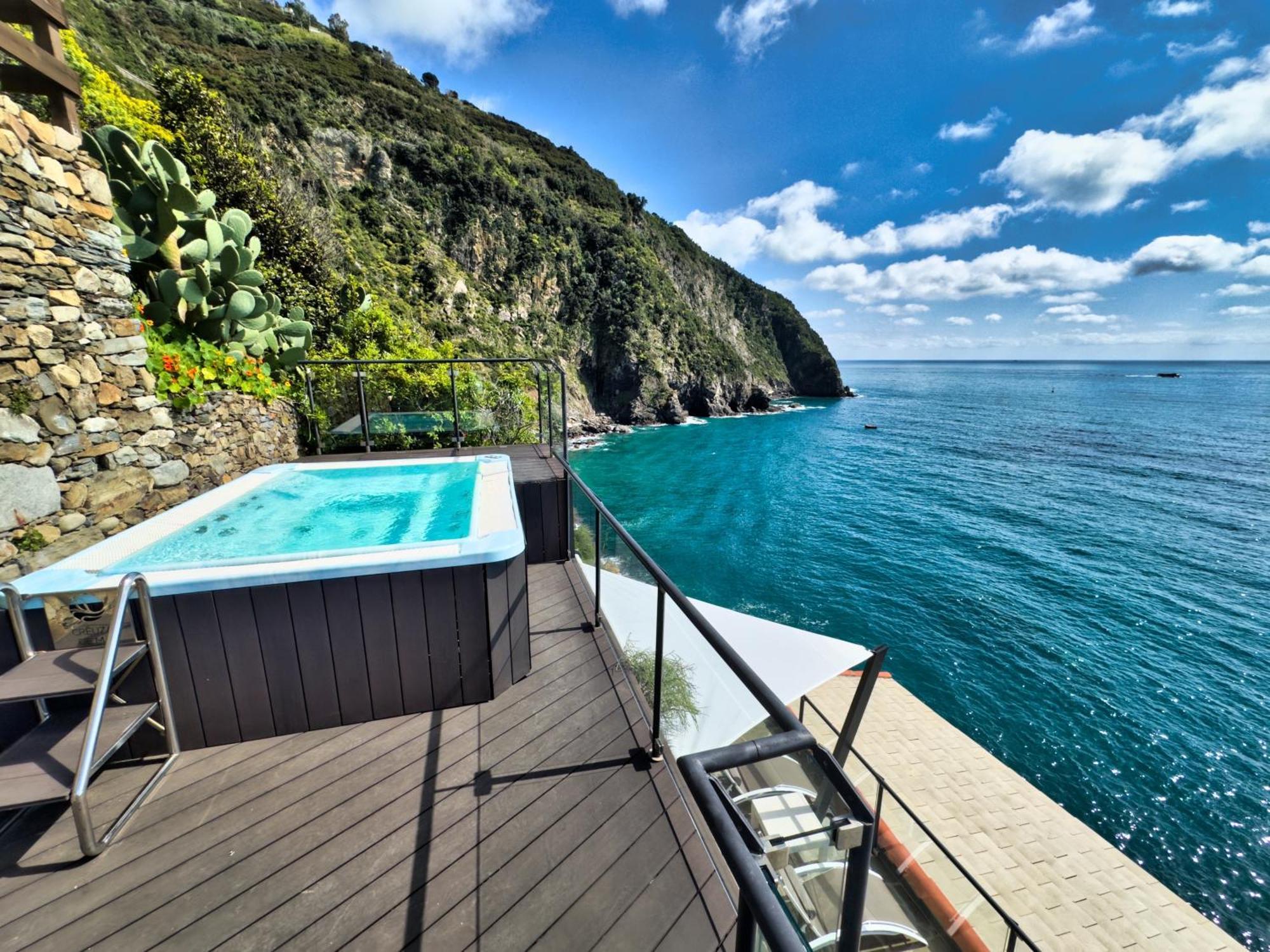 Crêuza de Mä Hotel Riomaggiore Exterior foto
